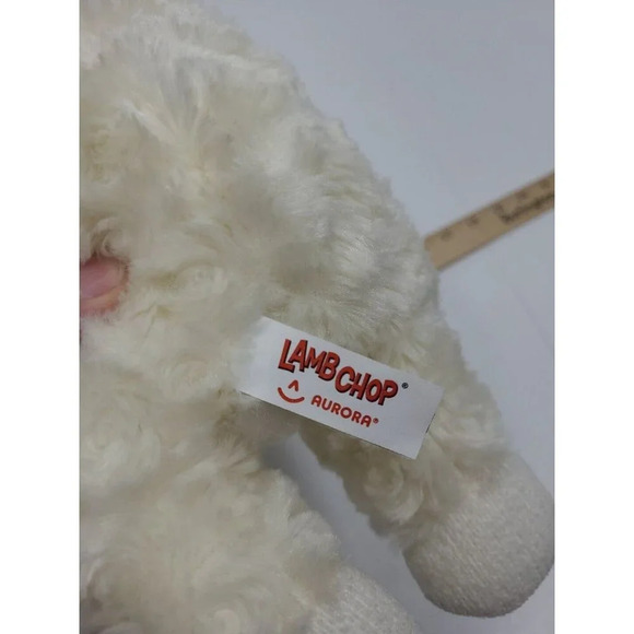 Aurora LambChop Plush New with Tags Sherry Lewis Lamb Stuffed Animal - Picture 5 of 8